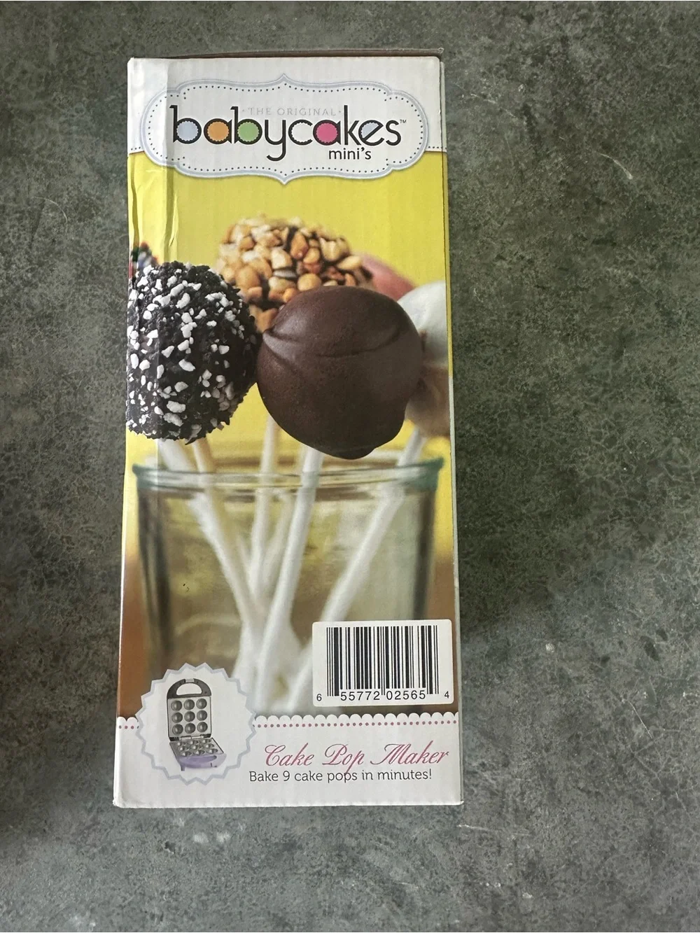 Babycakes mini- Purple cake-pop maker